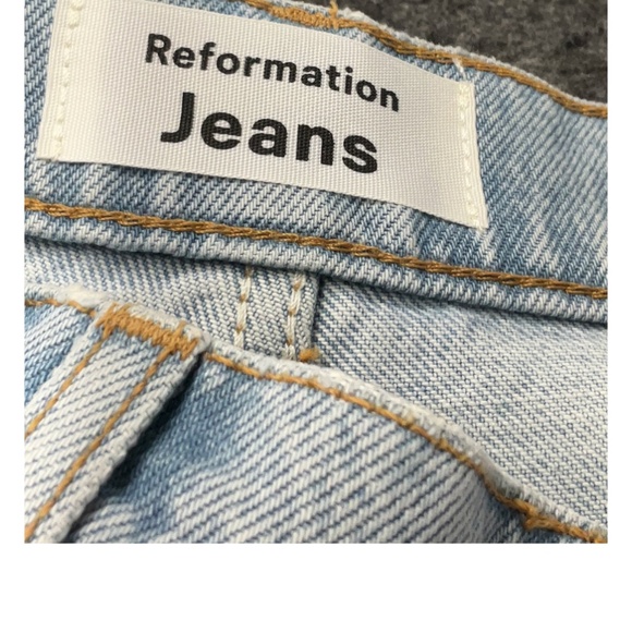Reformation Cynthia Straight Leg Jeans - Picture 3 of 5